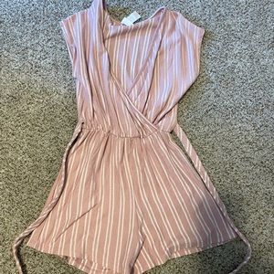 Short sleeve romper